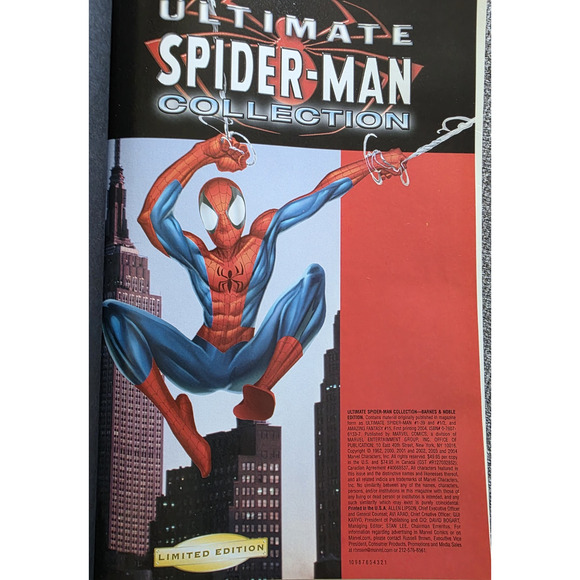 Ultimate Spiderman Collection Limited Edition 2004, 992 Pgs., Barnes & Nobles Bk - Picture 8 of 15